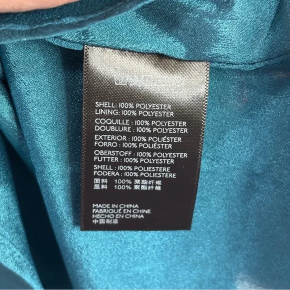 Urban Outfitters River‎ Smocked Long Sleeve Mini Dress Size Large - Picture 8 of 10